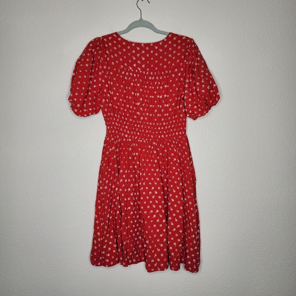 Madewell Bandana Flower Sophia Mini Dress M NWOT - Picture 5 of 7